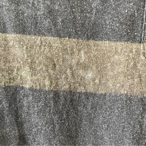 Striped sheer burn out tshirt - Picture 3 of 4